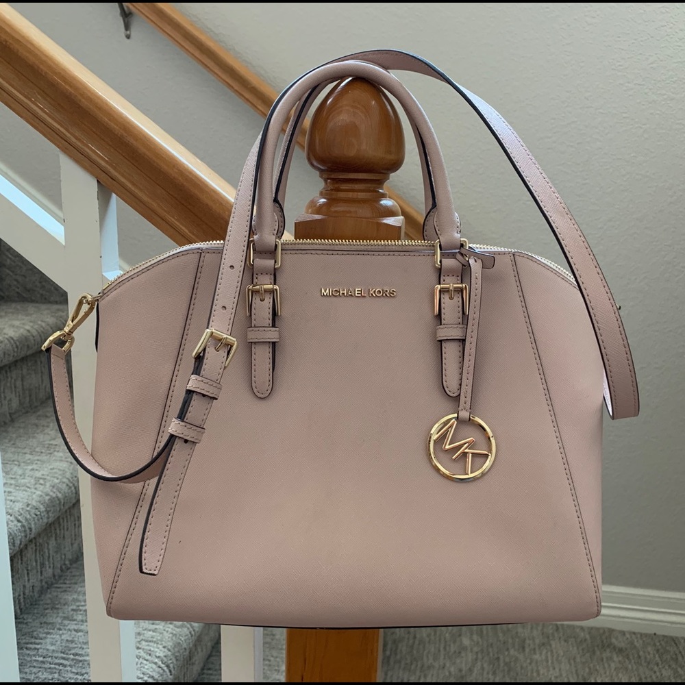 Michael Kors Authentic Blush Pink Purse! ❤️😍